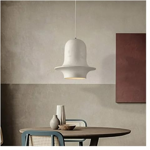 LXYST - Luci a LED in Resina retrò dipinte Lampada sospesa Illuminazione Interno Sospensione di lampade Decorazioni per la casa, Moderno