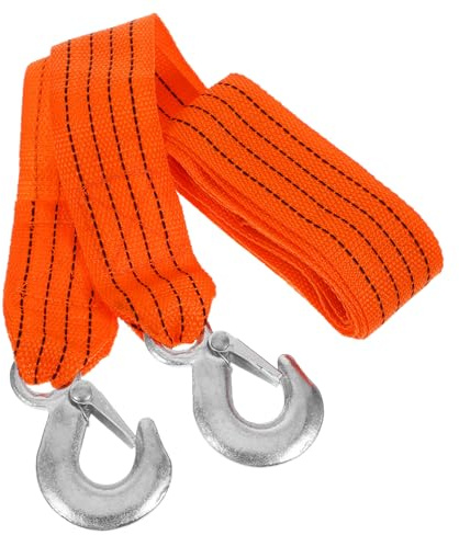 MOTHNUR Corda Traino Auto Metri con Gancio Fune di Traino Pesante per Rimorchio Barca e Soccorso Veicoli Design Fluorescente per Maggiore Visibilità e Sicurezza