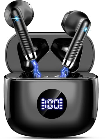 zakotu Cuffie Bluetooth Auricolari Bluetooth 5.4, 2026 Cuffie Wireless con 4 ENC Cancellazione Rumore Mic, Cuffie in Ear 40 Ore di Riproduzione, Cuffie Senza Filo HiFi Stereo IP7 Impermeabili