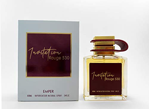 Emper Invitation Rouge 530, womens perfume, eau de toilette, vaporisateur natural spray (100 ml/ 3.4 Fl. Oz.)