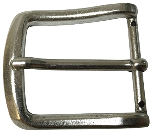 BELTINGER Gürtelschnalle 4,0 cm | Buckle Wechselschließe Gürtelschließe 40mm Massiv | Dorn-Schließe | Wechselgürtel bis 4cm | Silber