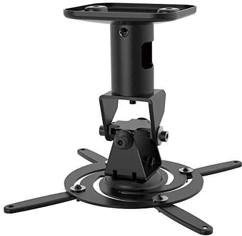 ADAKAT Universal Beamer Deckenhalter, Kardangelenk, Stahl schwarz