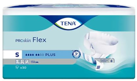Tena - Tena Proskin Flex Plus (Größe S) Inkontinenzeinlage, 30 Stück