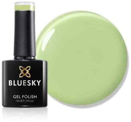 Bluesky Gel Nail Polish Lime Green Benefit Of The Doubt SPRING SUMMER 2023 SS2303 UV LED Soak Off 10ml (Requires Curing Under UV LED Lamp) From The Speak Your Truth In Spring Collection