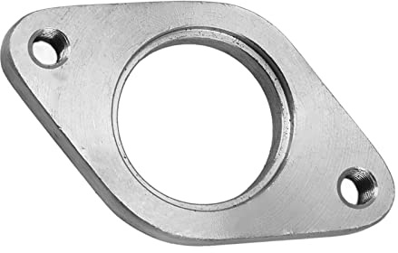 Wastegate Brida 38Mm de Turbina Wastegate Brida de Escape 38Mm Acero Inoxidable 2 Pernos Externo Wastegate Brida Ajuste Universal para Automóviles Wastegate