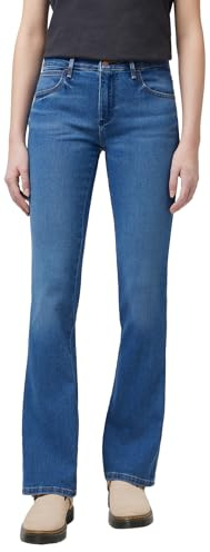 Wrangler Women's Misses Retro Sadie Low Rise Stretch Boot Cut Jean-Dc