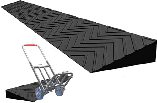 Tragbare Schwellenrampe für Den Innen- und Außenbereich, 1–10 Cm, Rampen für Rollstuhl-Roller-Kehrroboter, Schwellenrampen mit Rutschfester Oberfläche für Rollstühle, Roller und Mobilitätsroller ( Col