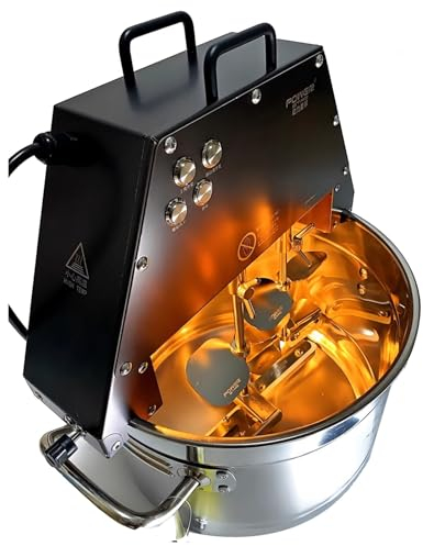 Automatisk matmixer gryta omrörare mixer, kommersiell elektrisk mat mixer med dubbel omrörare paddel, extra fläkt & belysning lampa, 10l rostfritt stål stå mixer, för blandning av sylt och sås,220V
