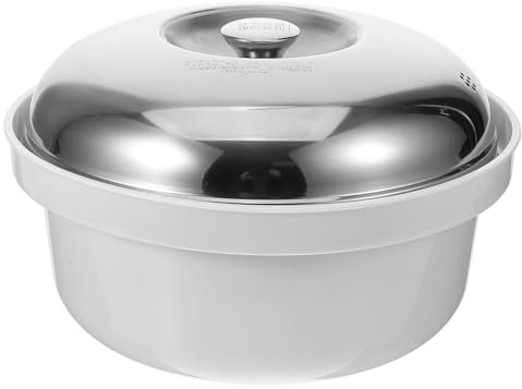 Cabilock Pranzo al sacco elettrico cucinando rimovibile fornello friggitrice piastra elettrica per cucinare mini vaporiera per microonde contenitore versatile plastica