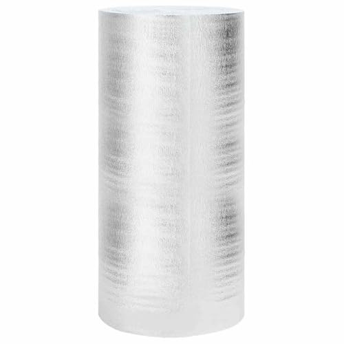 Isolant Thermique, Rouleau Isolant pour Radiateur Réflecteur Protection Thermique pour Radiateur Argenté 10x1 m
