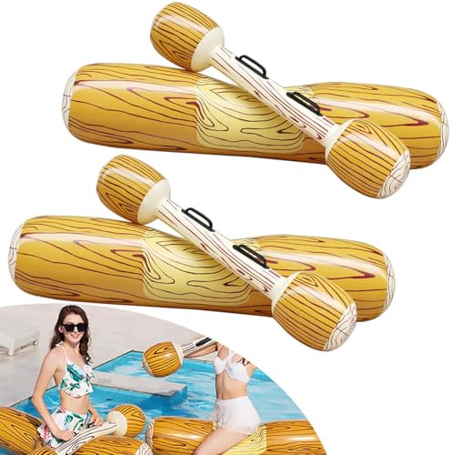 Aufblasbare Wasser Pool Spielzeug, 2 Stück Pool Luftmatratze für Erwachsene, Schwimmende Pool-Flöße, Pool-Schwimmsitze, Wasserhängematte, Schwimmhängematte für Erwachsene und Kinder
