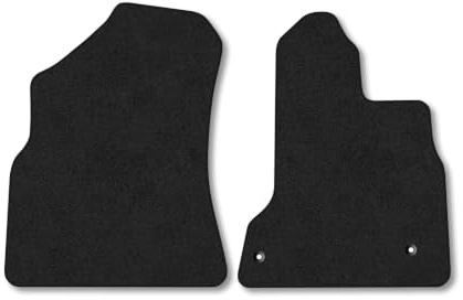 Peugeot Partner (2008-2018) Carpet Car Mats | Black Edge Trim Tailored Fit Floor Mats Full Coverage Protection Accessories Easy Clean Anti Slip Made in the UK