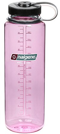 Nalgene Flasche 'Everyday Weithals' Silo - 1,5 L (Cosmo, Deckel schwarz, 1,5 Liter)