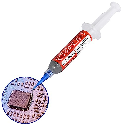 Wonderway Sn63/Pb37 T4 Tin Lead Solder Paste No Clean, 183℃ Melting Point (30g)