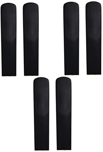 Milisten 6stücke Resin Soprano Saxophon-reeds Stärke Holzblasinstrumente Zubehör Für Traditionellen Saxophonspieler Langlebig Und Hervorragende Klangqualität Schwarz