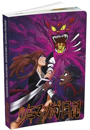 Schülerkalender Manga 2023 – 2024, Tagesansicht, Format 12 x 17 cm, halb-reihig, runde Ecken mit editorialem Inhalt