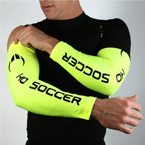 HO Soccer Academy, Anti-nötning målvakt, Unisex, Lime färg, M