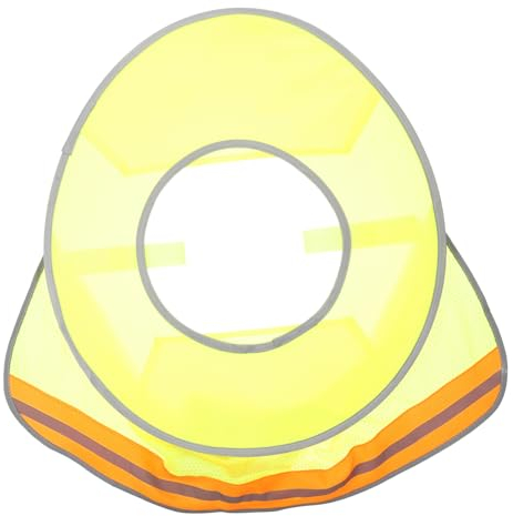 Artibetter 3stücke Reflektierender Sonnenblendschutz Für Hochsichtbare Atmungsaktive Mesh-Abdeckung Für Nacken Und Kopfbereich Sommerliche Uv-schutzlösung Neon-gelb Helm