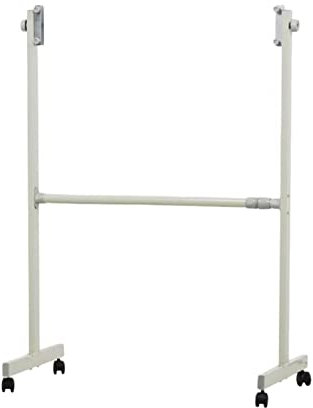 DLAZUM Beweglicher Metallständer für trocken abwischbare Tafeln, um 360° drehbarer, Verstellbarer Whiteboard-Ständer