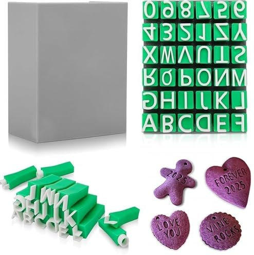EEEKit Buchstaben Zahlen Stempel Set