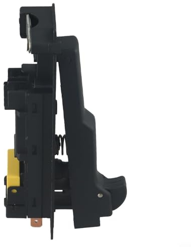 Interruttore a pulsante per smerigliatrice angolare AC250V 12A, struttura in plastica e metallo, compatibile con tagliatrice e lucidatrice GWS-20-180