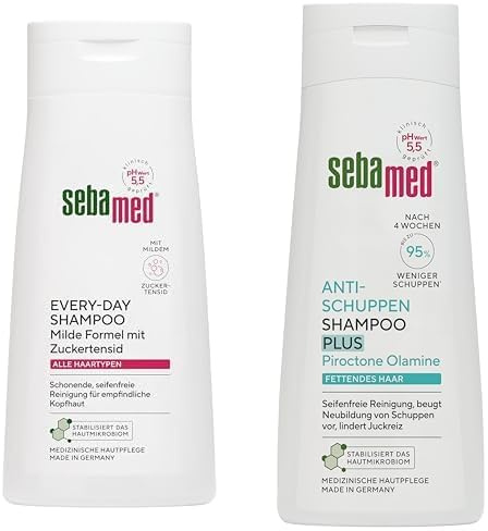 Sebamed Every Day Shampoo 400 ml + Sebamed Anti-Schuppen Shampoo Plus 200 ml