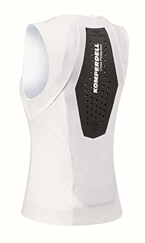 Komperdell Ryggskydd Air Vest Women – dam skyddsväst skidåkning, storlek: S, färg: vit
