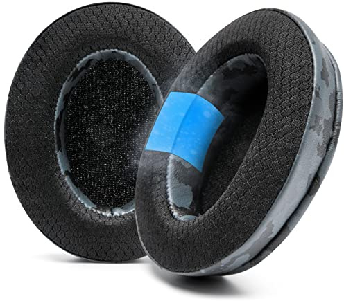 WC Freeze Arctis Nova – Kühlgel-Ohrpolster für Arctis Nova Pro Wired, 7, 5 | Von Wicked Cushions | Auch für Nova 4, 3, 1 (nicht für Nova Pro Wireless). Stoff, Kühlgel | Black Camo