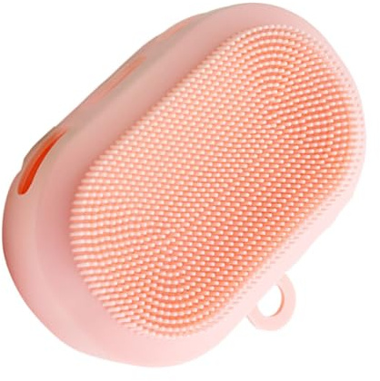 SHERCHPRY Spazzola per Pulizia del Viso in Silicone Esfoliante Delicato per Uso Multiuso Facilità di Manutenzione e Design Comodo per Pulizia Profonda