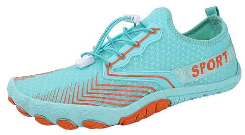 Zapatos de playa para hombre y mujer, secado rápido, zapatos de surf, natación, zapatos de agua, secado rápido, zapatos de agua, zapatos de surf, zapatillas de fitness para deportes aireados, verde