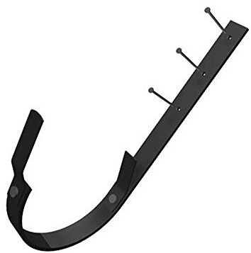 PREFA Rinnenhalter halbrund RG333 Anthrazit