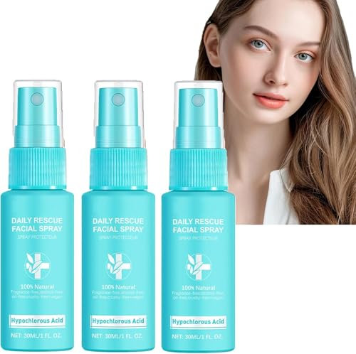 Skin Renew Toner Face Spray, Gesichts- und Hautspray, Gesichtsspray für alle Hauttypen, Facial Toner mit Reiner Hypochloriger Säure, Feuchtigkeitsspray fürs Gesicht (3 PC)