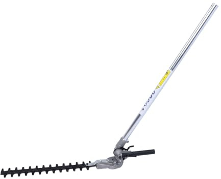 Heckenschere mit Verlängerungsstange, Hocheffizienter, Verstellbarer Heckenscherenaufsatz für Freischneider, Gartenschneider (28 * 9mm)