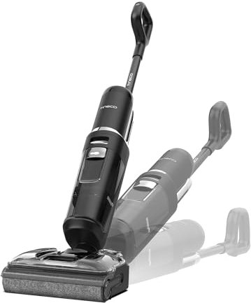 Tineco Floor ONE S7 Stretch Ultra Lavapavimenti aspirapolvere senza fili, ad umido e a secco, Design reclinabile a 180°zero grovigli, 50 minuti di autonomia, auto-pulizia FlashDry a 85°C