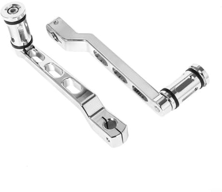 Fauhapyway Levier de changement de vitesse en aluminium chromé pour moto Softail Touring Trike 1986-2017