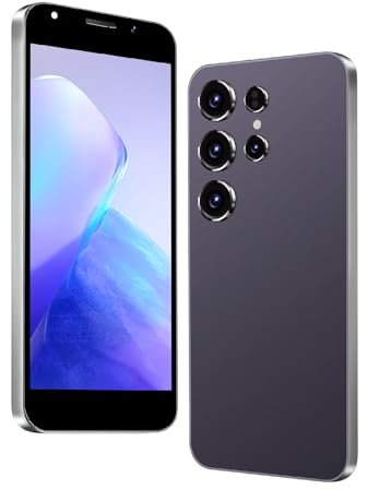 DEMANN GMBH Entsperren Sie Ihr Telefon, 5.0-Zoll-Bildschirm, 2GB RAM + 16GB ROM/TF 128GB, 2MP + 2MP Dual-Kamera, Unterstützung für 4G LTE FDD TDD, Dual-SIM, geeignet für Anfänger. (Purple)