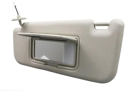 Pare-Soleil côté conducteur pour JAC J4 J5 J6 Pare-Soleil Console au pavillon Pare-Soleil intérieur avec éclairage Miroir Pare-Soleil de Voiture Pare-Soleil latéral de Voiture