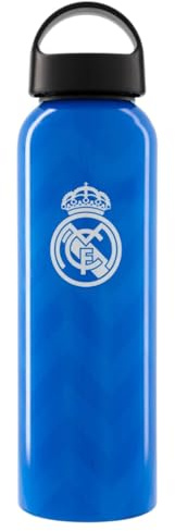 Real Madrid, Botella, Botella de Agua, Bidón, Cantimplora, Color Azul, Producto Oficial