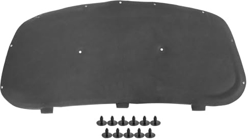 Callume Motorhaubendämmmatte Kompatibel mit Opel Astra J P10 2009-2015 | Referenznummer 13272647, inklusive Befestigungsclips für einen unkomplizierten Austausch.