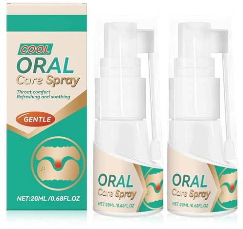 2Pcs Zahnschmerzen Spray bei Zahnschmerzen Sprays Mundpflege Spray Toothache S-pray Mundgeruch Frischer Atem Lindert Beschwerden Mund Rachenraum Schützt Mundhygiene,20ml