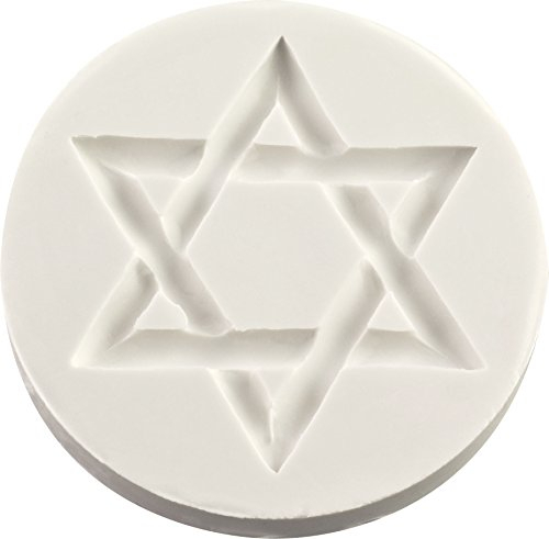 Moule en silicone en forme d'étoile de David