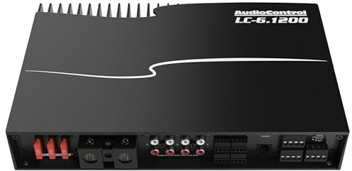 AudioControl LC-6.1200 1200W 6-Channel 2-Ohm Stable Class D Car Audio Amplifier