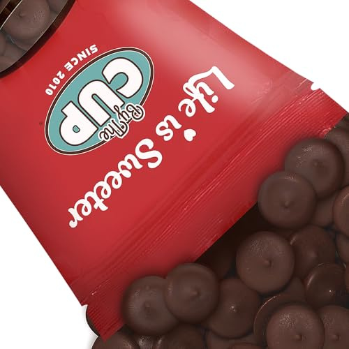 By The Cup Milk Chocolate Melting Wafers 5 lb Bag for Chocolate Fountain, Fondue Sets, Molds and More