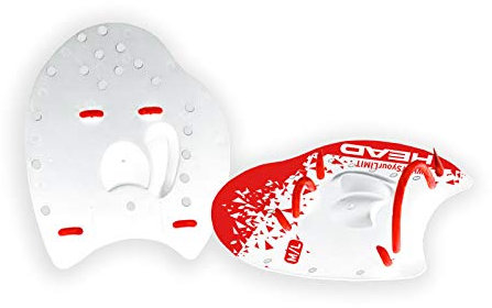Palas De Natación Flat Bi-Colors - Accesorio De Entrenamiento para Nadadores, Resistente Al Cloro - 455474WHRDSM