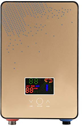 Chauffe-Eau instantané, 220V 6500W Chauffe-Eau électrique sans réservoir Chauffe-Eau électrique instantané Douche Chauffe-Eau pour la Maison Salle de Bains