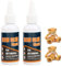 Plextone - Colla liquida per tessuti, impermeabile, trasparente, permanente (60+60ml)