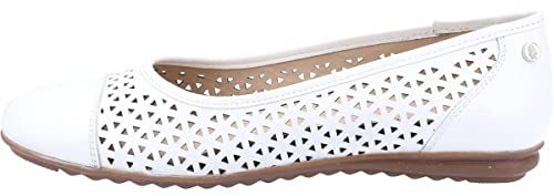 Hush Puppies Damen Leah Ballerinas, weiß, 38 EU