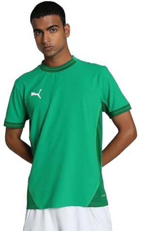 PUMA Unisex Teamfinal-Trikot Fußballtrikot, Sport Green White-Power Green, S