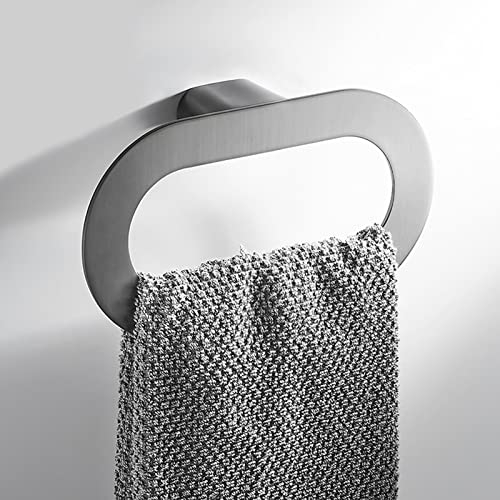 Handtuchring aus Pistolenasche, Handtuchhalter aus Zi-Legierung mit Sprühfarbe, Toiletten-Badezimmer-Anhänger, an der Wand montierter Badezimmer-Regal zum Aufhängen von Handwischtü