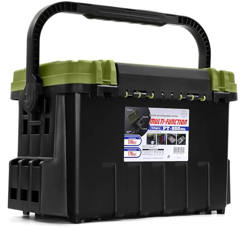 Pro Tackle Competition XL Angelkoffer Angelbox Angelzubehör Gerätebox Box (XL (54 x 35 x 34.30cm))